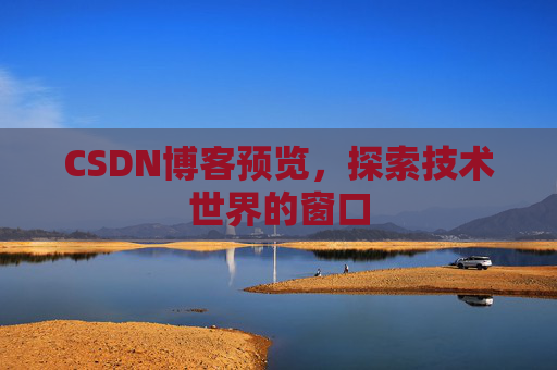 CSDN博客预览，探索技术世界的窗口